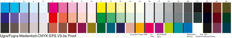 UGRA/FOGRA MediaWedge 3 row